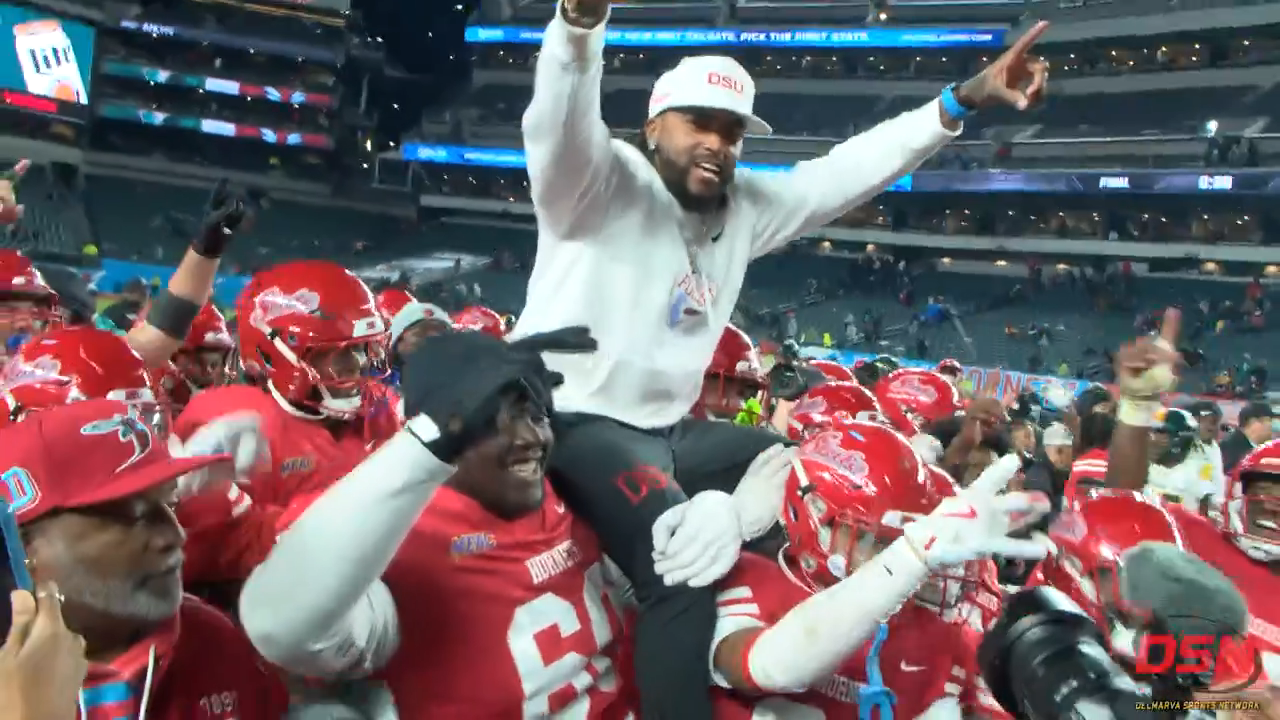 Delaware State University Beats Norfolk State 27-20 In Football.